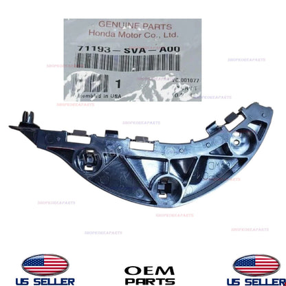 GENUINE Front Bumper Bracket RIGHT Passenger Side 2006-11 Honda Civic 2DR coupe