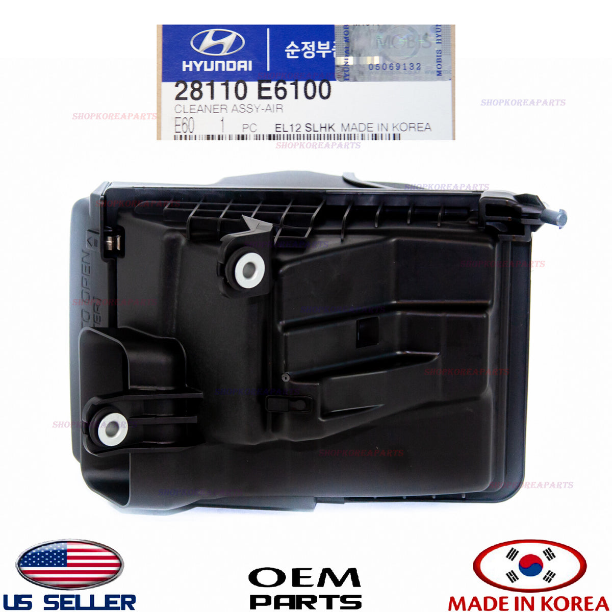 AIR CLEANER AIR INTAKE ASSY OEM⭐ SONATA HYBRID 2016-2017 OPTIMA HYBRID 2017-2019