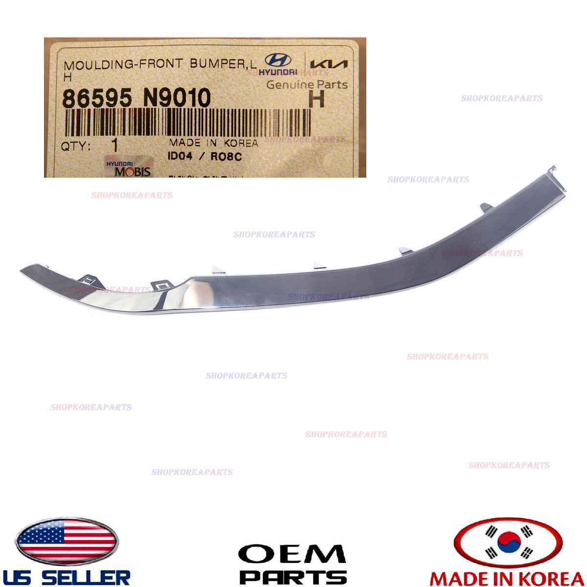 GENUINE Front Bumper Lower Molding LEFT Driver ⭐OEM⭐ Hyundai Tucson 2022-2024