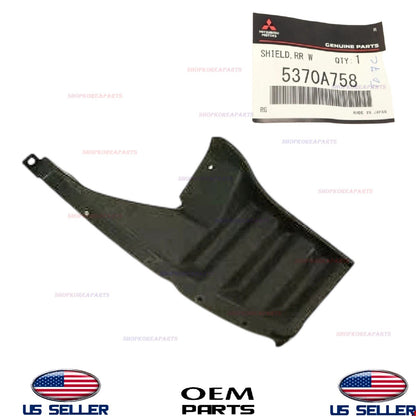 GENUINE Splash Shield Rear RIGHT Passenger Side 2011-25 Outlander Sport 5370A758
