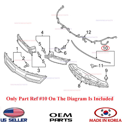 GENUINE Front Bumper Upper Strip Rubber Seal ⭐OEM⭐ KIA OPTIMA 2016-2020