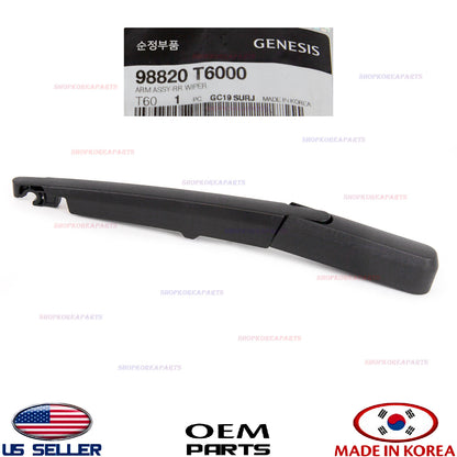 GENUINE Rear Glass Wiper Arm ⭐OEM⭐ GENESIS GV80 2021-2026 98820T6000