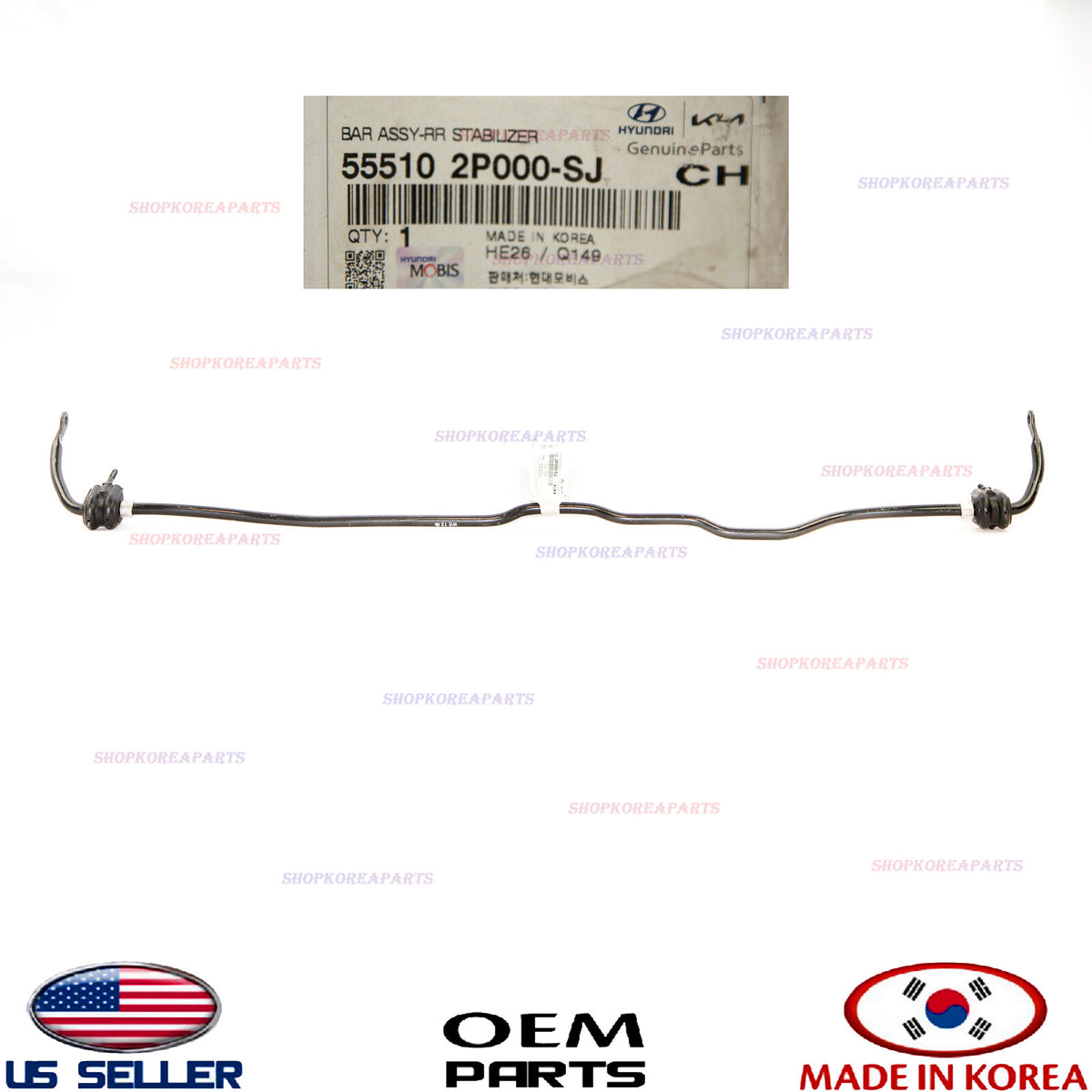 GENUINE Rear Suspension Stabilizer Sway Bar ⭐OEM⭐ Santa Fe 10-12 Sorento 11-13