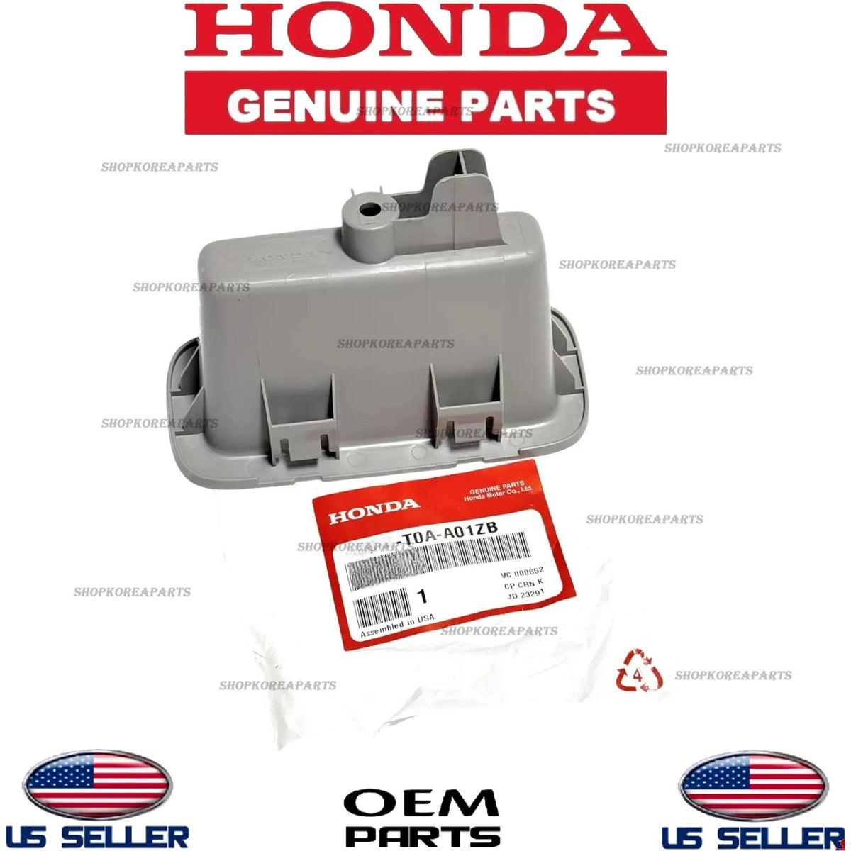 FITS: 12 - 14 HONDA CR-V LIFTGATE TAILGATE PULL POCKET WARM GRAY OEM NEW