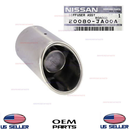 GENUINE Exhaust Tailpipe Extension Chrome Tip ⭐OEM⭐ Nissan Altima 2.5L 2007-2018