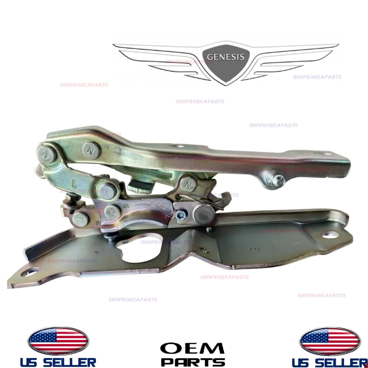 GENUINE Hood Hinge LEFT Driver Side ⭐OEM⭐ Genesis G80 2017-2020 79110-B1500