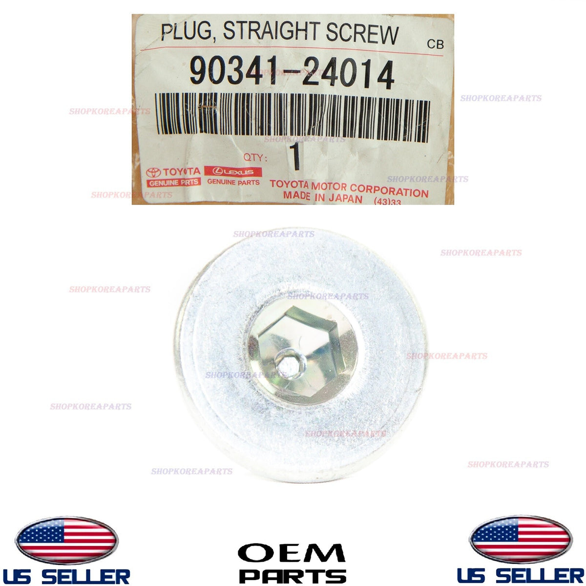 GENUINE Front Differential Drain Plug ⭐OEM⭐ Toyota Lexus *See Compatibility