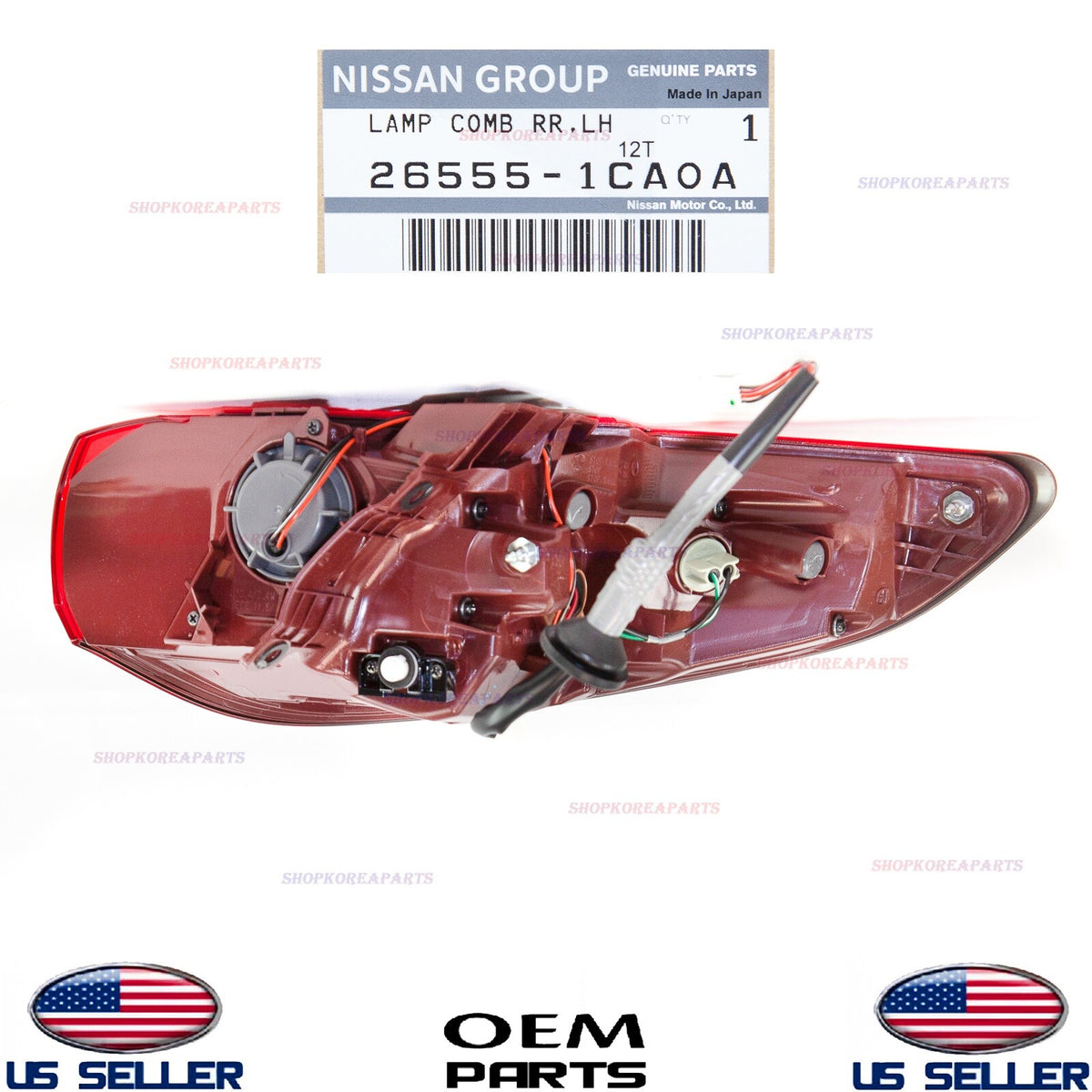 GENUINE Outer Tail Lamp Left Driver Side OEM INFINITI FX35 FX37 FX50 QX70 09-17