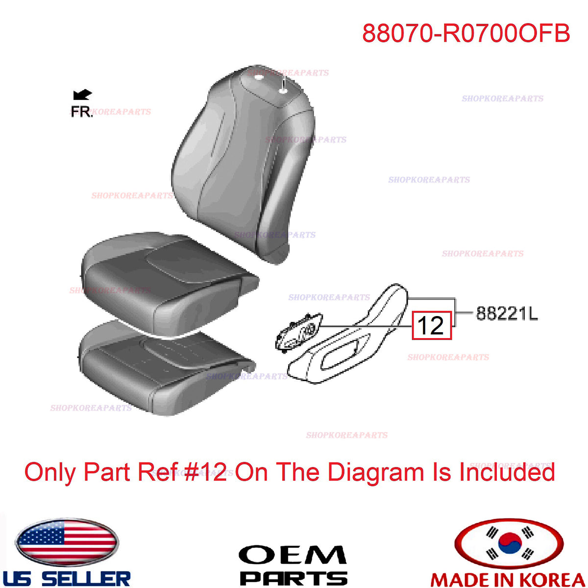 GENUINE Front LEFT Driver Side Seat Power Switch ⭐OEM⭐ Kia Carnival 2022-2024