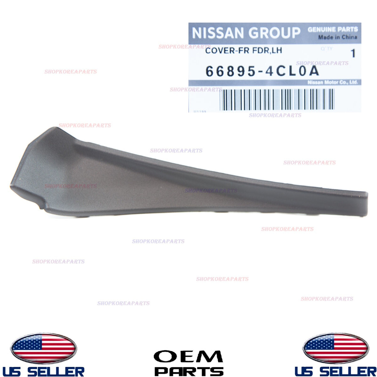 GENUINE Fender Outer Extension Trim Cowl Front Left Driver Side OEM Rogue 14-20
