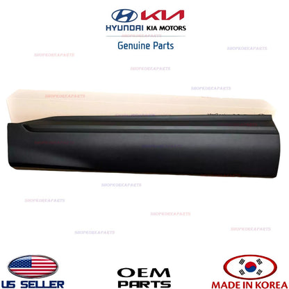 GENUINE Front Door Lower Molding BLACK LEFT Driver Side OEM⭐ Santa Fe 2021-2023
