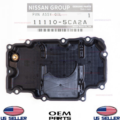 GENUINE Engine Oil Pan Lower w/Gasket OEM INFINITI Q50 Q60 3.0L Only RWD w/o AWD