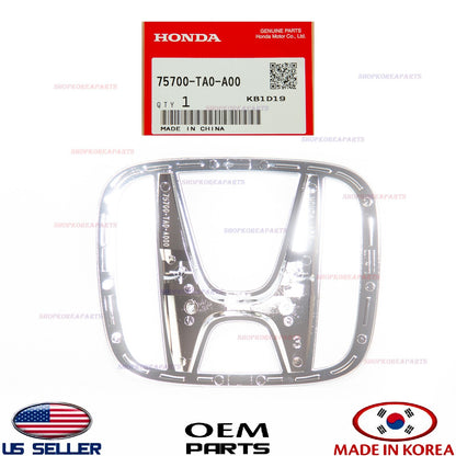 ✅GENUINE✅ Front Grille Emblem OEM Honda 2008-2018 *See Compatibility 75700TA0A00