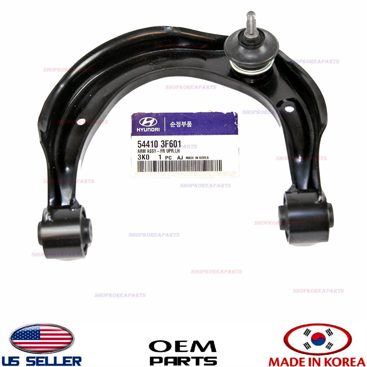 UPPER CONTROL ARM FRONT LEFT 【GENUINE】 HYUNDAI SONATA AZERA 2007-2011 544103F601