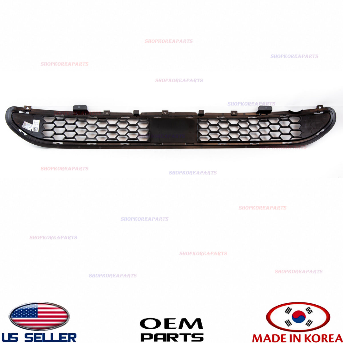 GENUINE Front Bumper Center Lower Grille w/Adaptive Cruise OEM Santa Fe 2019-20