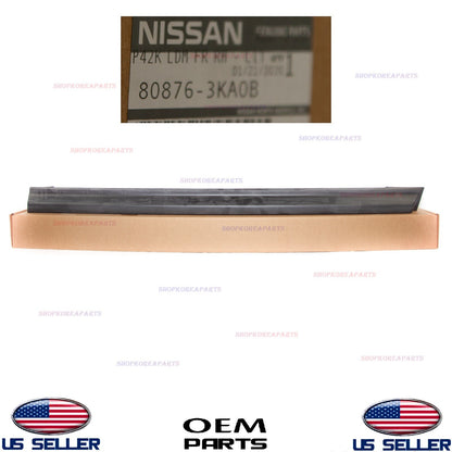 GENUINE Front Door Lower Moulding Black Passenger Side OEM PATHFINDER 2013-2015