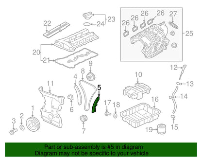 GENUINE OEM Engine Timing Chain Guide 2008-2025 Mitsubishi 2.0L 2.4L MN183892