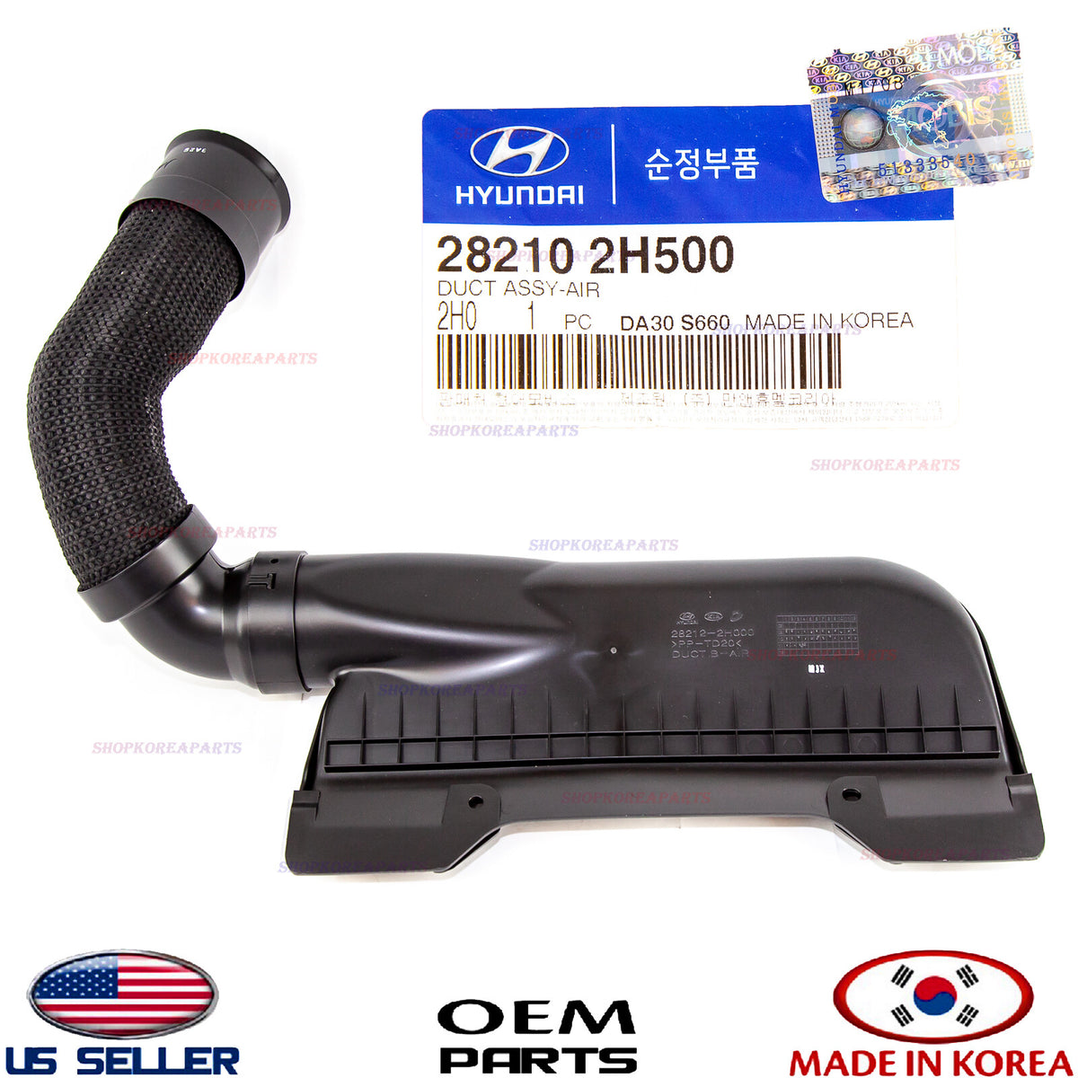 GENUINE Air Intake Hose Duct Tube Dust Hose Pipe OEM Hyundai Elantra 2.0L 07-10