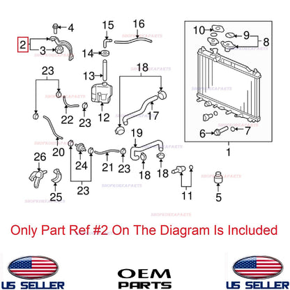 GENUINE Radiator Mounting Upper Bracket LEFT Driver Side OEM Honda CR-V 2010-11