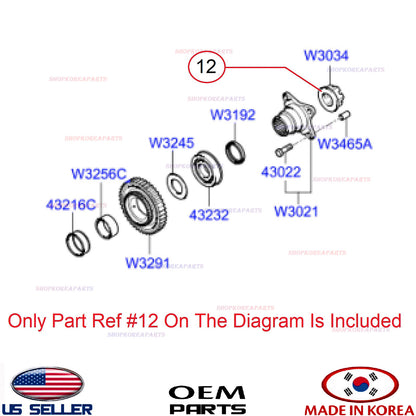 GENUINE Mechanical Transmission Shaft Lock Nut ⭐OEM⭐ Hyundai HD120 QW430346A340