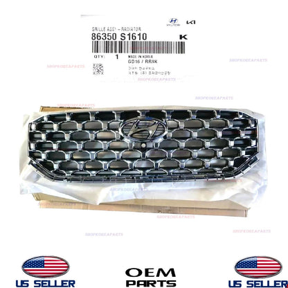 GENUINE Front Radiator Grille W/ CAMERA WHOLE 2021-2023 Hyundai Santa Fe Hybrid