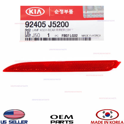 GENUINE Rear Bumper Reflector LEFT Driver Side ⭐OEM⭐ Kia Stinger GT 2018-2021