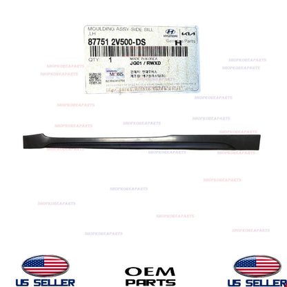 GENUINE OEM LEFT Driver Side Rocker Molding 2012-2017 Veloster 877512V500DS