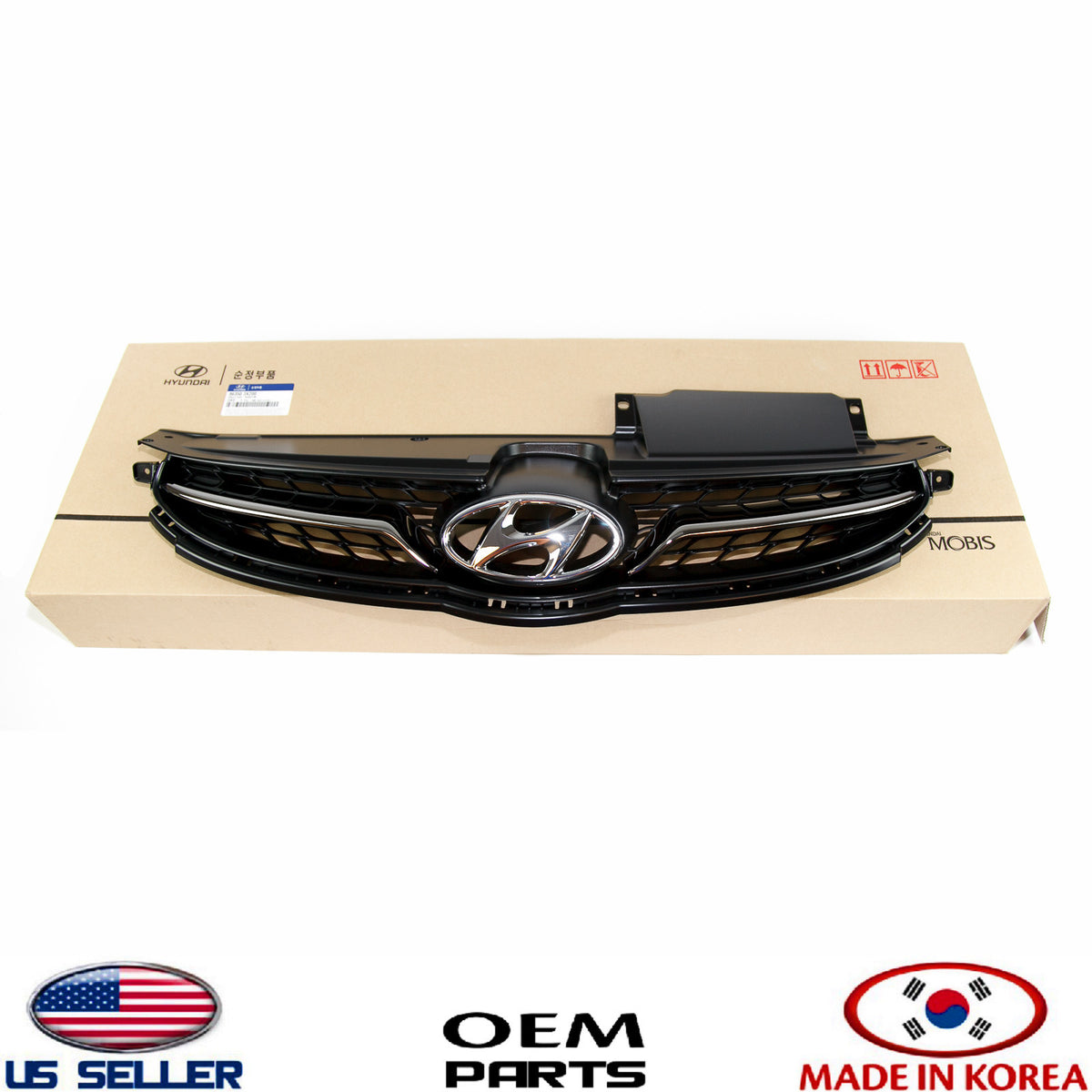 GENUINE Front Bumper Radiator Grille ⭐OEM⭐ Hyundai Elantra 2011-2013 863503X200