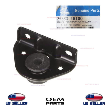 GENUINE Radiator Mounting Bracket Upper LEFT Driver Side 2012-17 Hyundai Accent