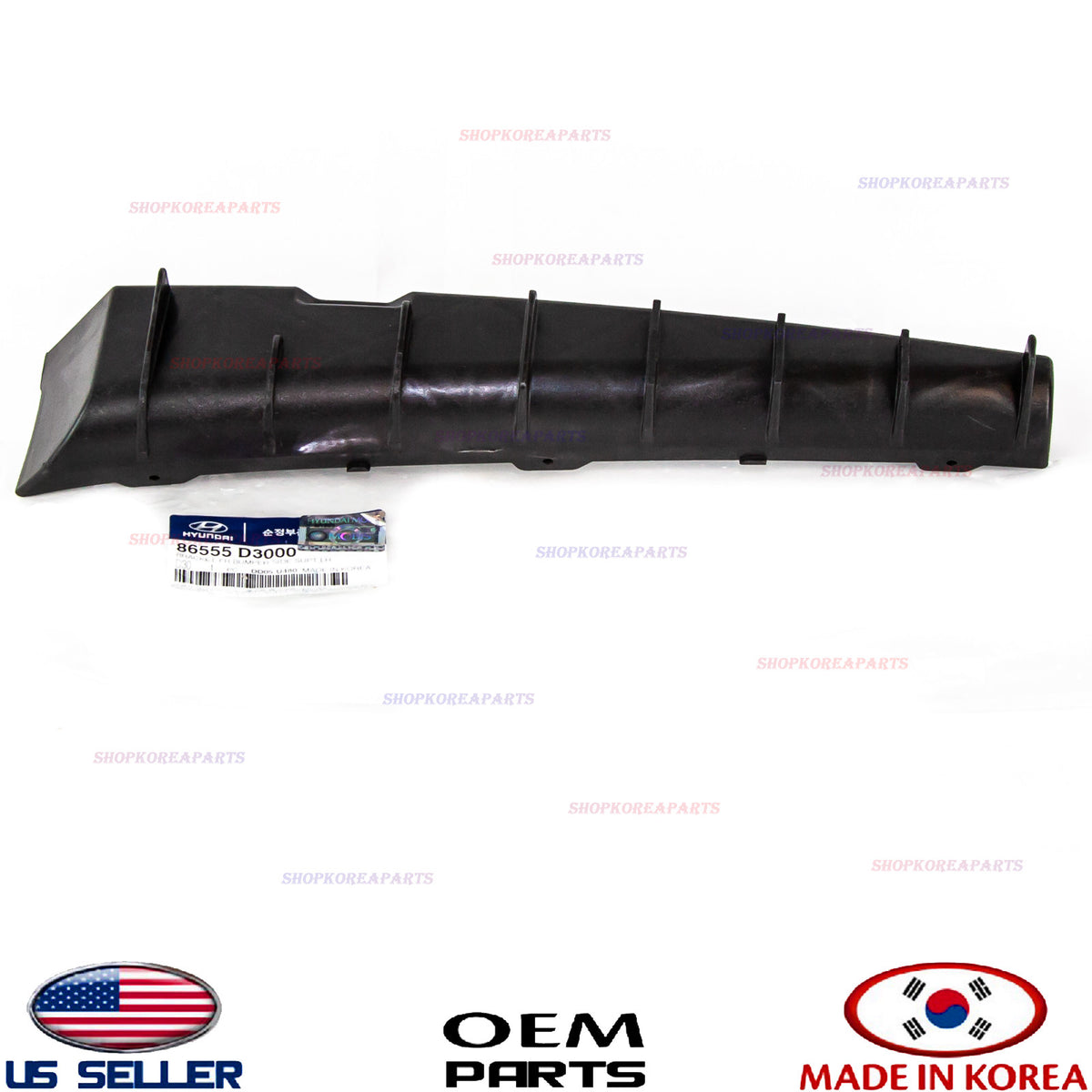 GENUINE Front Bumper Bracket LOWER Left Driver Side OEM Hyundai Tucson 2016-2018