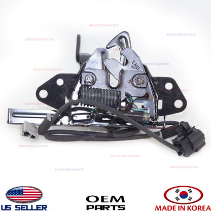 GENUINE Hood Lock Latch Assy ⭐OEM⭐ HYUNDAI ELANTRA GT Hatchback 2018-2020