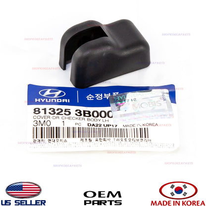 GENUINE Door Checker Striker Cover LEFT Driver HYUNDAI KIA *See compatibility