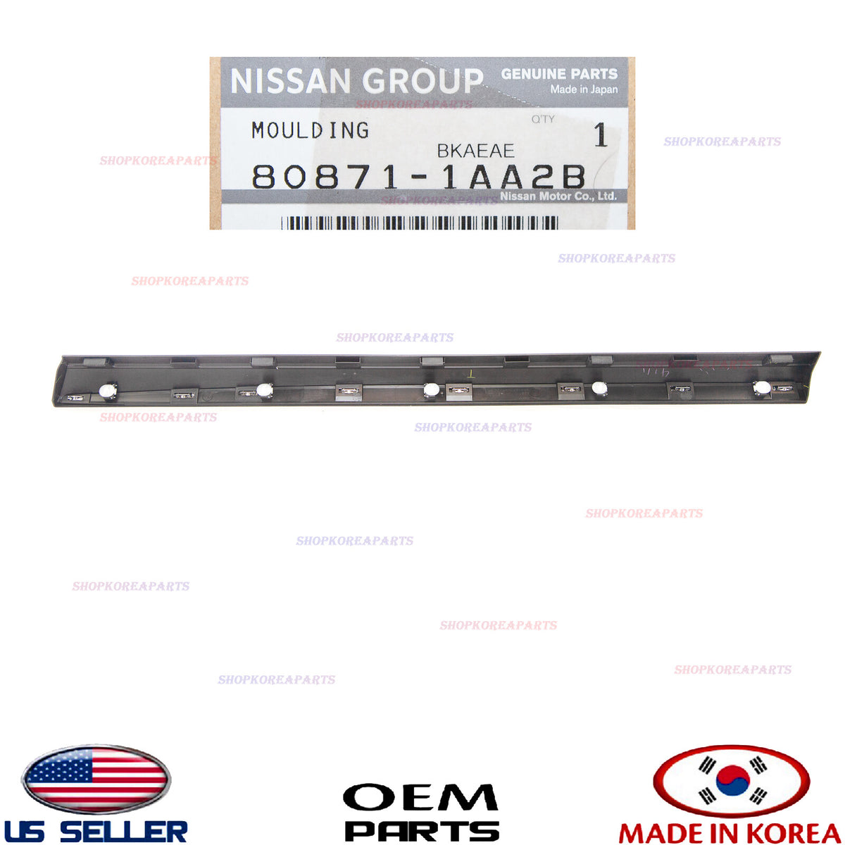 GENUINE Front Door Trim Moulding Lower LEFT Driver Side OEM MURANO 2009-2014