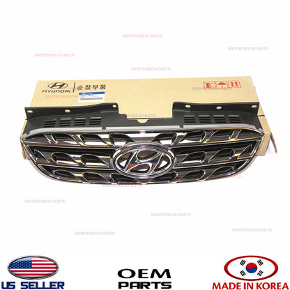 GENUINE Front Bumper Radiator Grille Chrome OEM Genesis Coupe 2010-2012