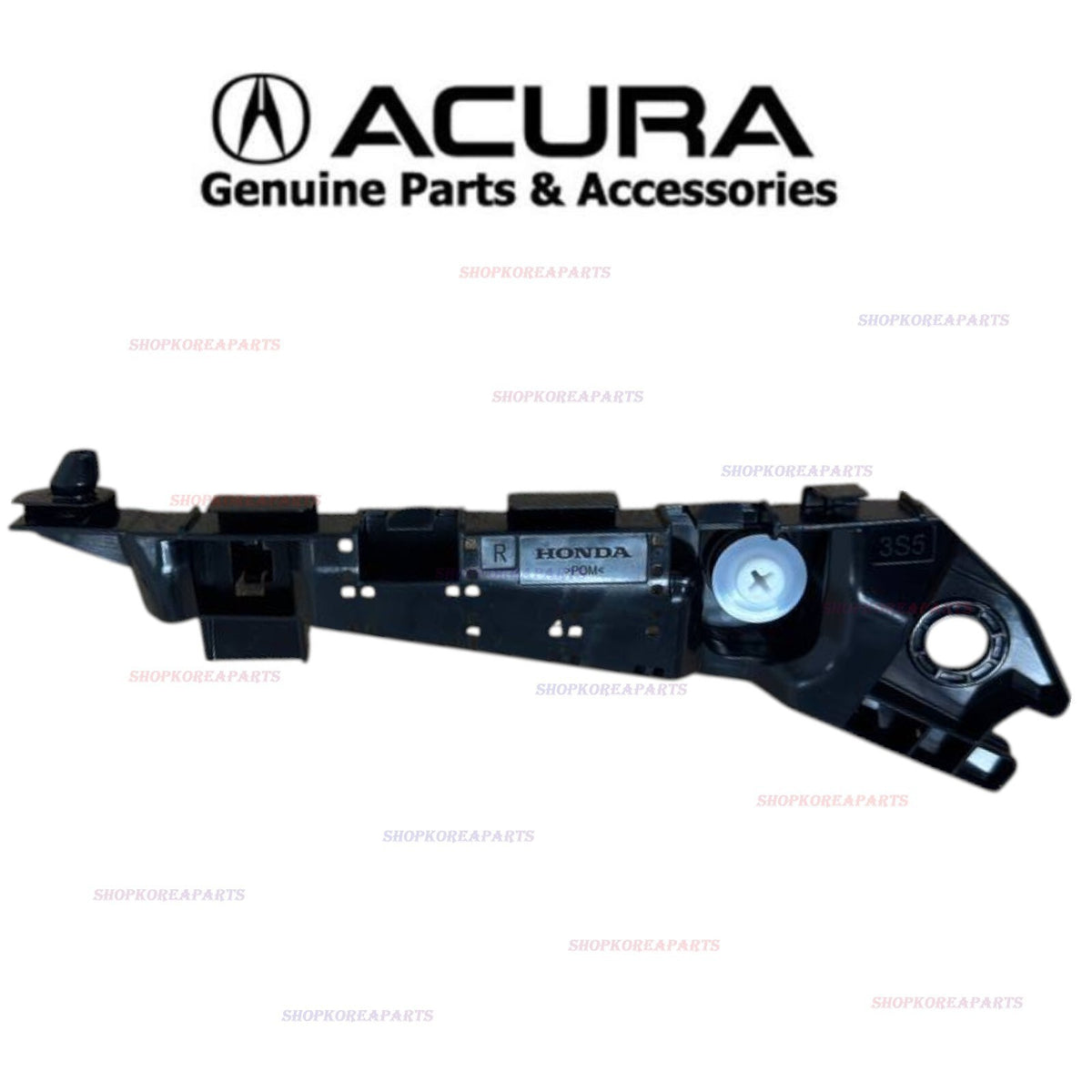 23 - 25 ACURA INTEGRA FRONT BUMPER PASSENGER SIDE FENDER BRACKET HOLDER OEM NEW