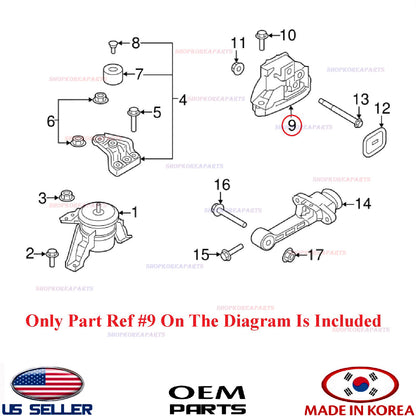GENUINE Rear Engine Mount Bracket ⭐OEM⭐ HYUNDAI TUCSON 4wd 2016-2021