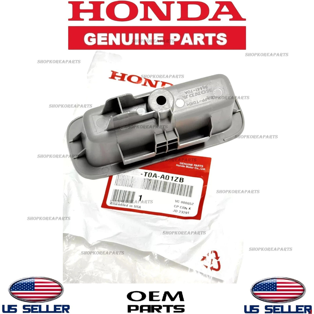FITS: 12 - 14 HONDA CR-V LIFTGATE TAILGATE PULL POCKET WARM GRAY OEM NEW