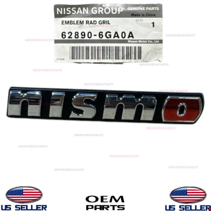 GENUINE OEM Front Bumper Emblem 2014-2019 Nissan 370Z Z34 NISMO 62890-6GA0A