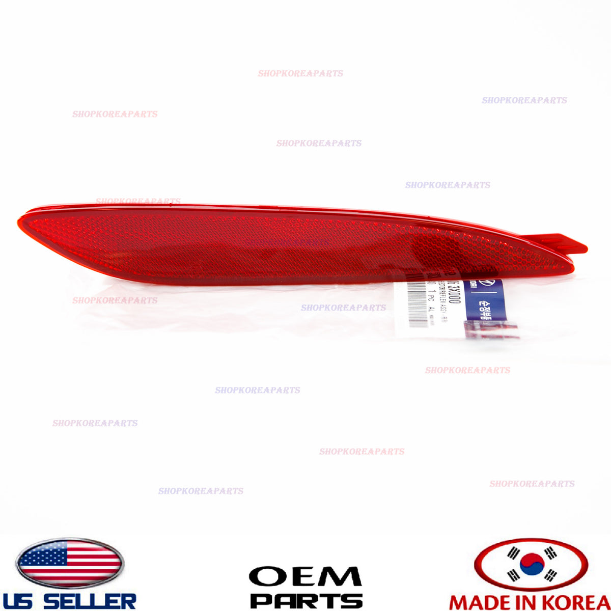 GENUINE OEM Bumper Reflector Rear RIGHT Passenger Side 2011-2013 Hyundai Elantra