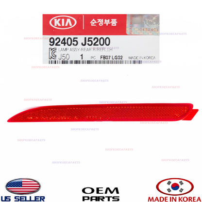 GENUINE Rear Bumper Reflector LEFT Driver Side ⭐OEM⭐ Kia Stinger GT 2018-2021