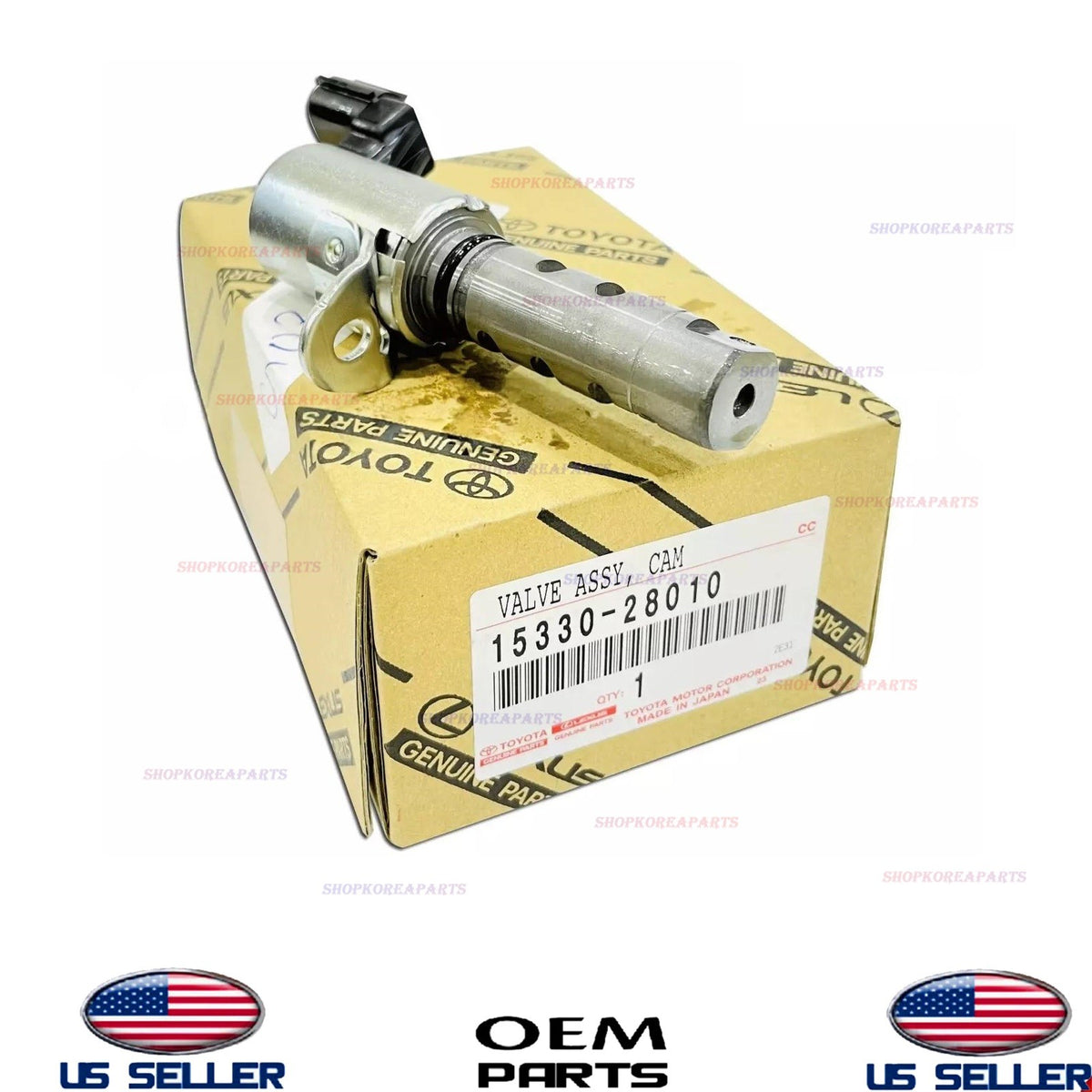 GENUINE VVT Variable Timing Control Valve Solenoid Toyota Lexus 15330-28010