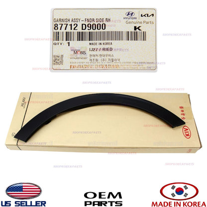 GENUINE Front Fender Wheel Molding RIGHT Passenger Side ⭐ Kia Sportage 2017-2022
