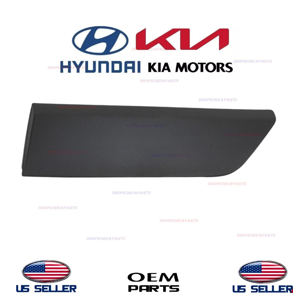 GENUINE Rear Door Lower Molding LEFT Driver Side ⭐OEM⭐ Kia Niro 2023-2025