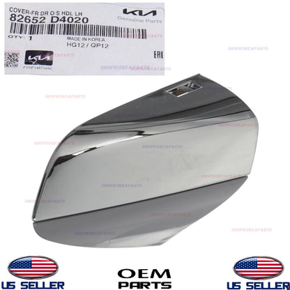GENUINE Front LEFT Driver Side Door Outside Handle Cover 2016-2020 Kia Optima