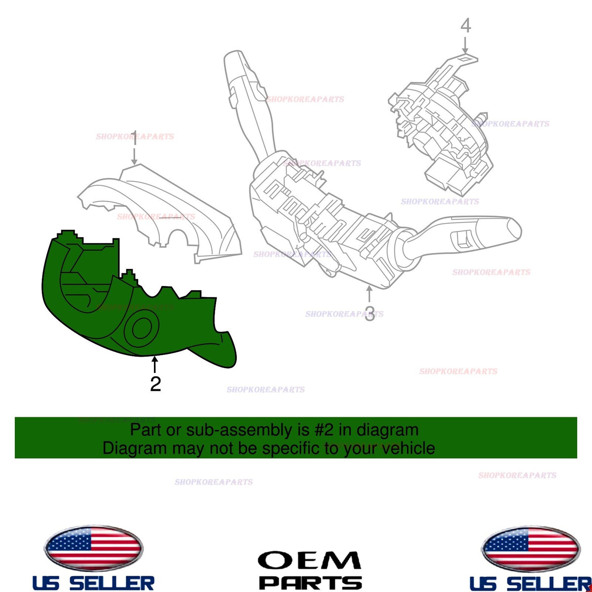 GENUINE OEM Lower Steering Column Cover 2016-2019 Hyundai Sonata HYBRID