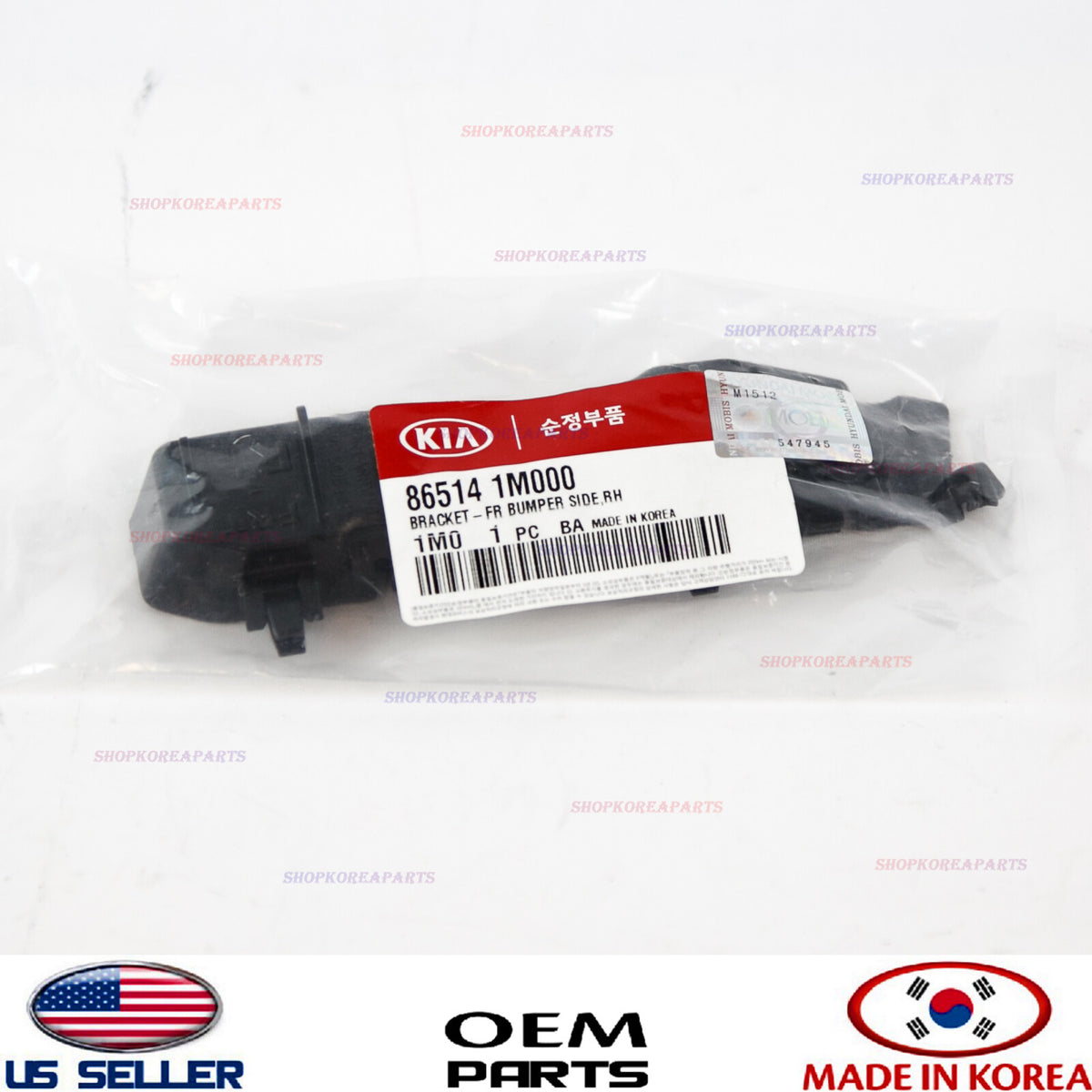 GENUINE Front Bumper Bracket Mounting RIGHT Passenger Side OEM Kia Forte 2010-13