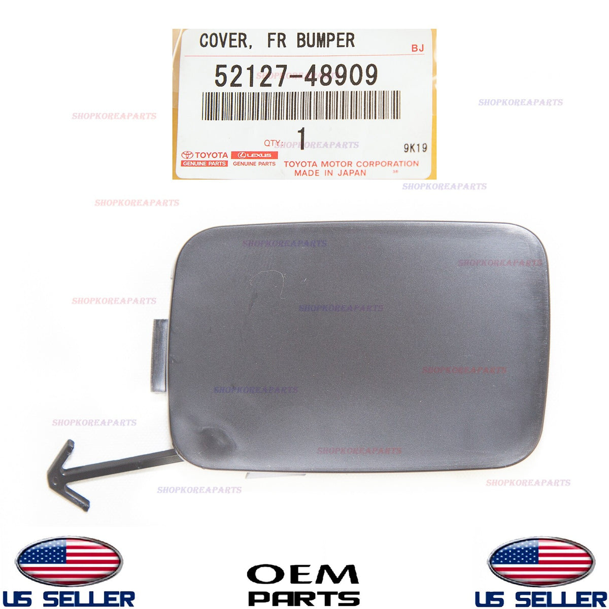 GENUINE Front Bumper Tow Eye Hook Cap Cover Right OEM LEXUS RX350 RH450H 2010-12