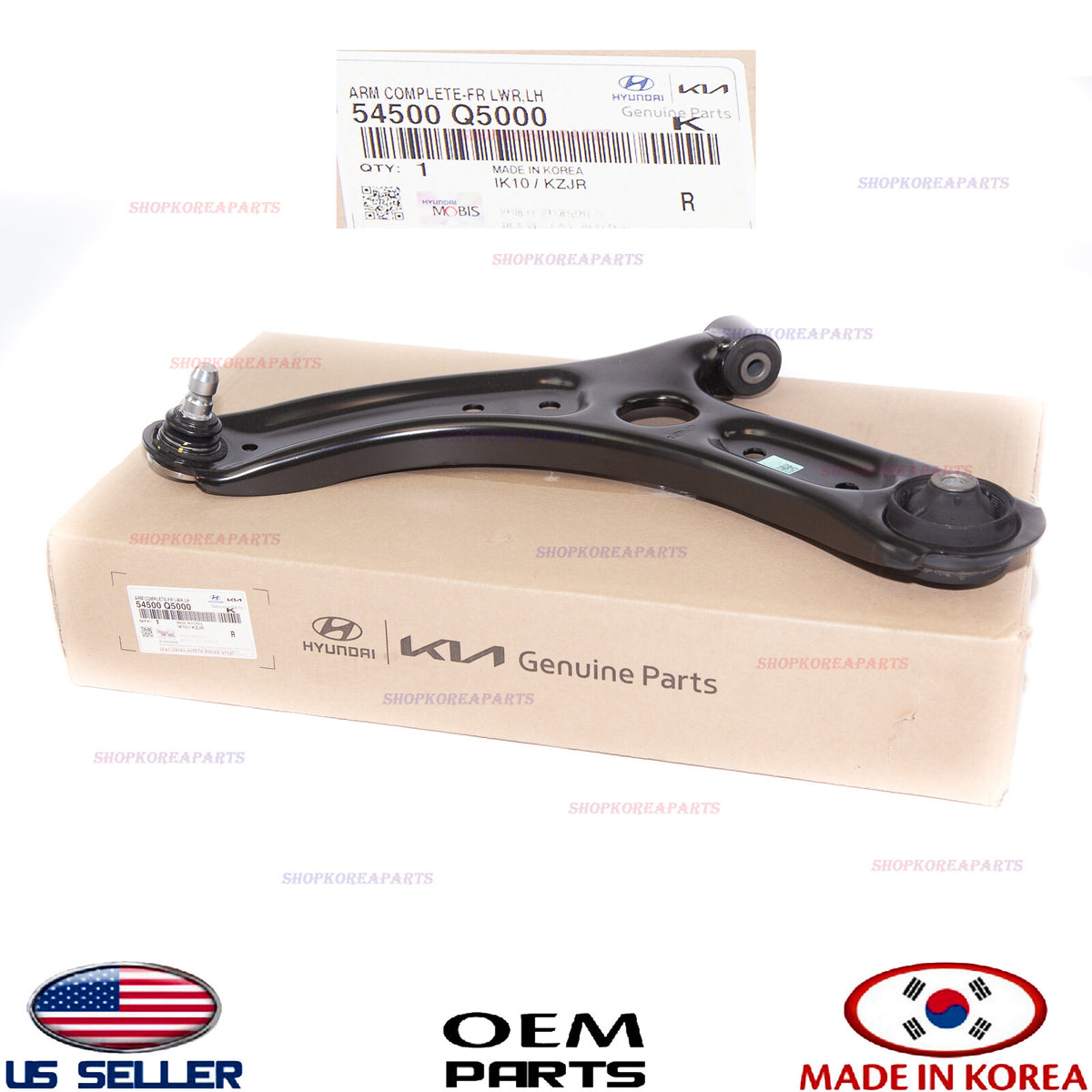 GENUINE OEM Front Lower Control Arm LEFT Driver Side 2020-2025 Kia Seltos