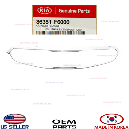 GENUINE Upper Grille Surround Trim ⭐OEM⭐ KIA CADENZA 2017-2019 86351F6000