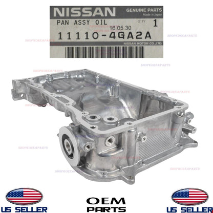 GENUINE OEM Engine Oil Pan Assy 3.5L 3.7L 2009-2020 Nissan Infiniti *See List
